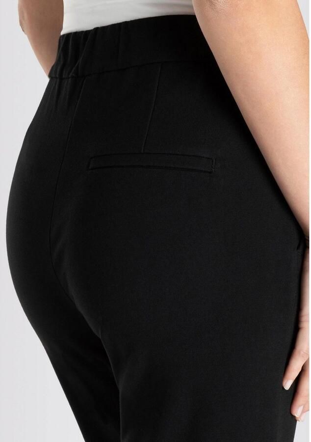 MAC Straight fit stoffen broek met elastische band model 'Chiara' - Foto 13