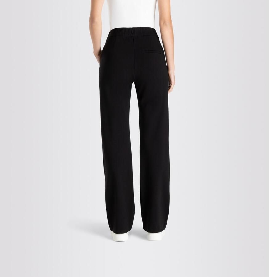 MAC Straight fit stoffen broek met elastische band model 'Chiara' - Foto 6