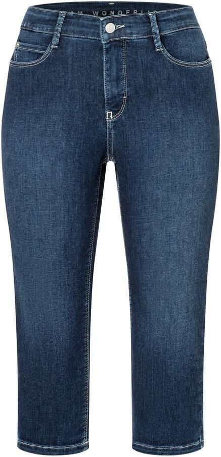 MAC Capri jeans Dream-Sum Comfortabele pasvorm met omrolbare zoom