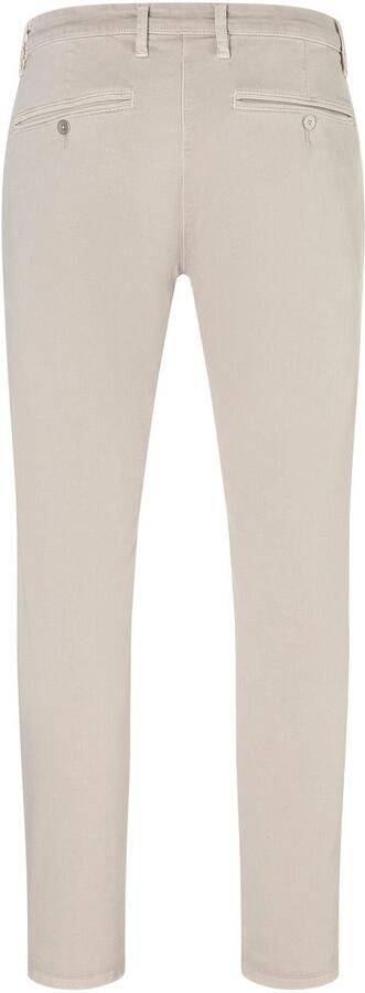 MAC Broek beige effen katoen zonder omslag - Foto 13