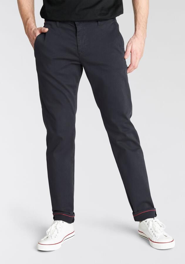 MAC Straight leg jeans met labelapplicatie model 'Lennox' - Foto 14