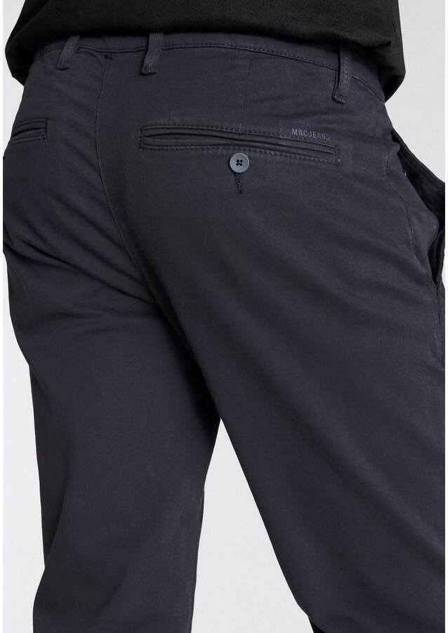 MAC Straight leg jeans met labelapplicatie model 'Lennox' - Foto 15