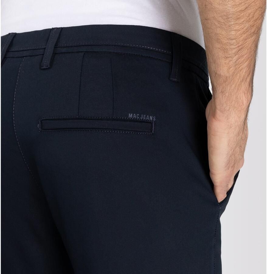 MAC Donkerblauwe Katoenen Chino Broek Blue Heren - Foto 7