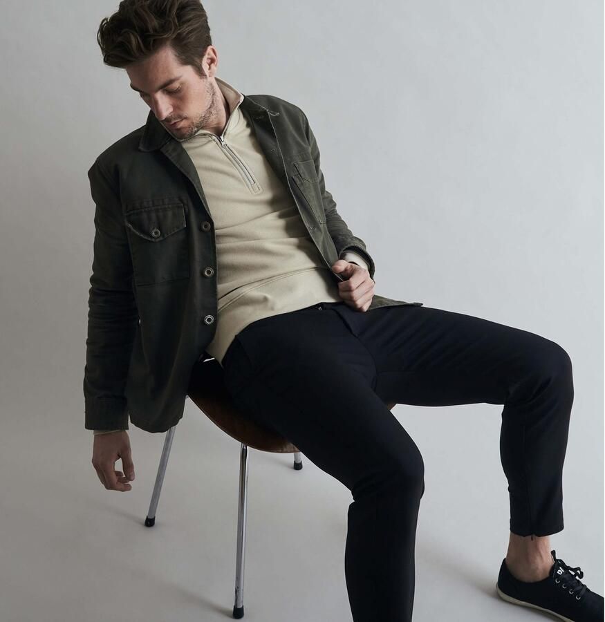MAC Tapered fit broek met stretch model 'Griffin' - Foto 5