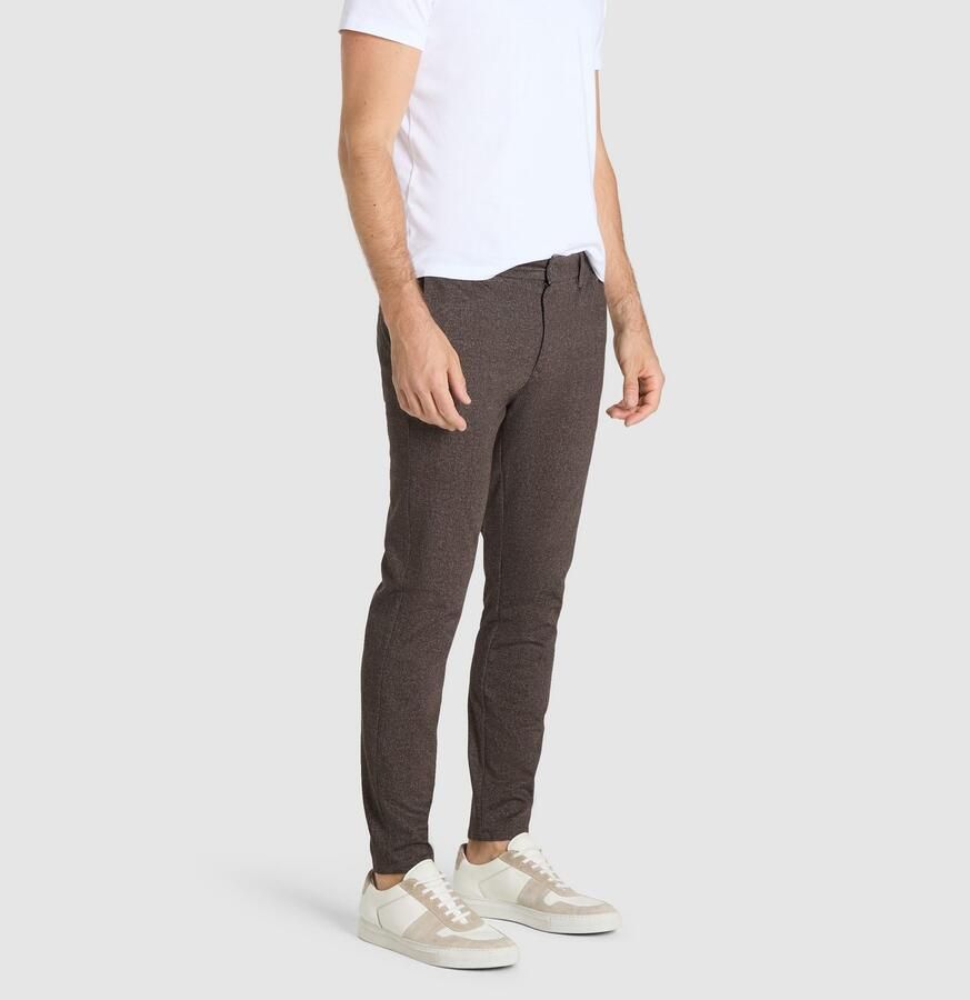 MAC Chino Broek Chino Griffin Bruin - Foto 3