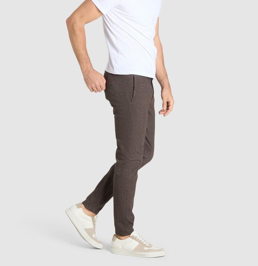 MAC Chino Broek Chino Griffin Bruin - Foto 4