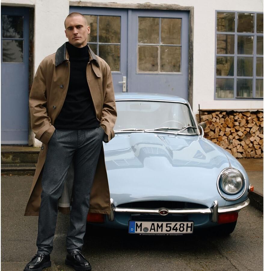 MAC Chino Lennox van elastische katoenmix