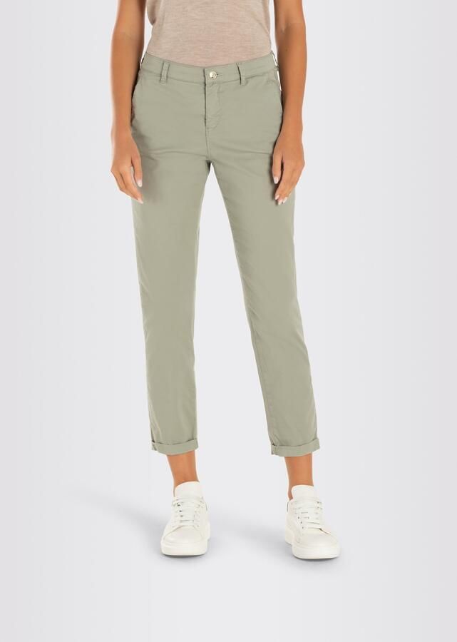 MAC Chino turn up met subtiele glans elegant en sportief tegelijk - Foto 10