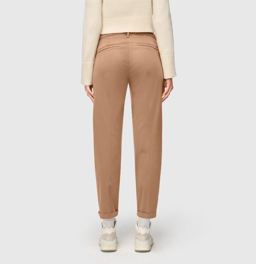 MAC Chino turn up met subtiele glans elegant en sportief tegelijk - Foto 3