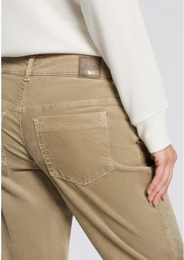 MAC Cordbroek Gracia Hoogwaardige elastische babycord-kwaliteit in katoenmix