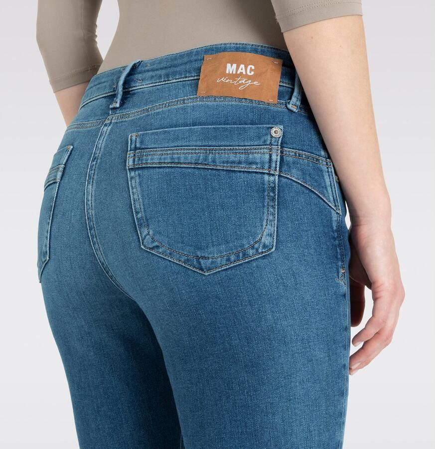 MAC Slim-fit California Jeans Cool Destroyed Blue Dames - Foto 8