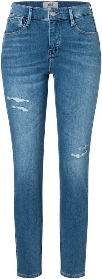 MAC Slim-fit California Jeans Cool Destroyed Blue Dames - Foto 10
