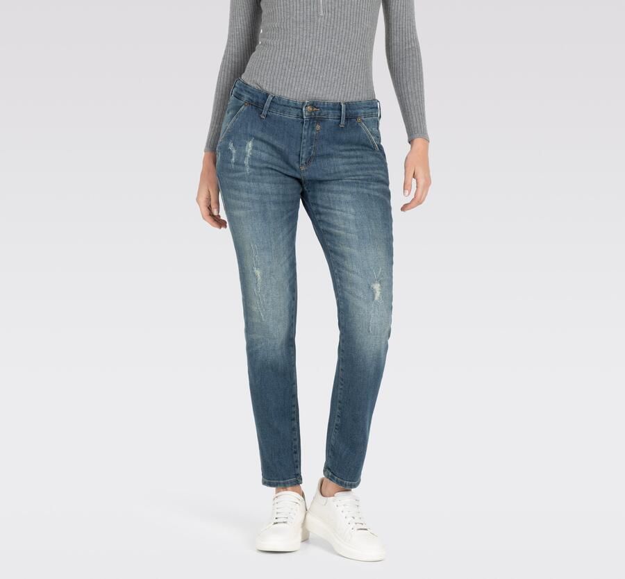 MAC Jeans in used-look met steekzakken model 'Montana' - Foto 10