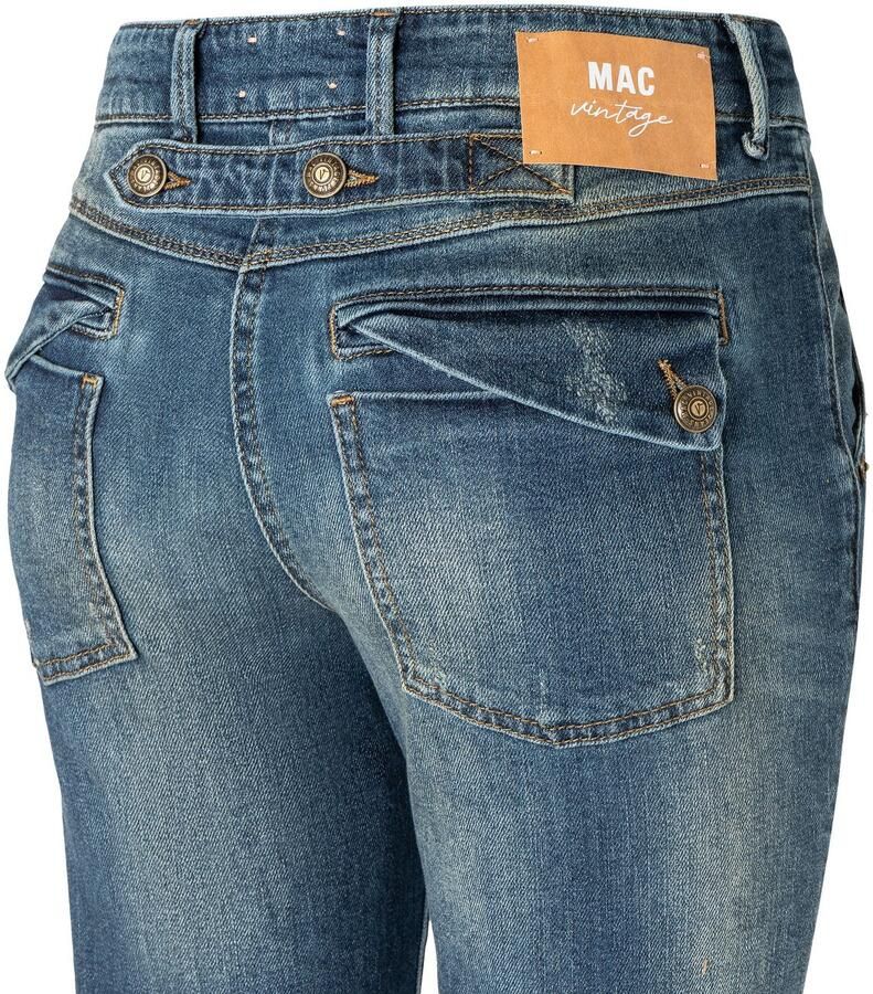 MAC Jeans in used-look met steekzakken model 'Montana' - Foto 8