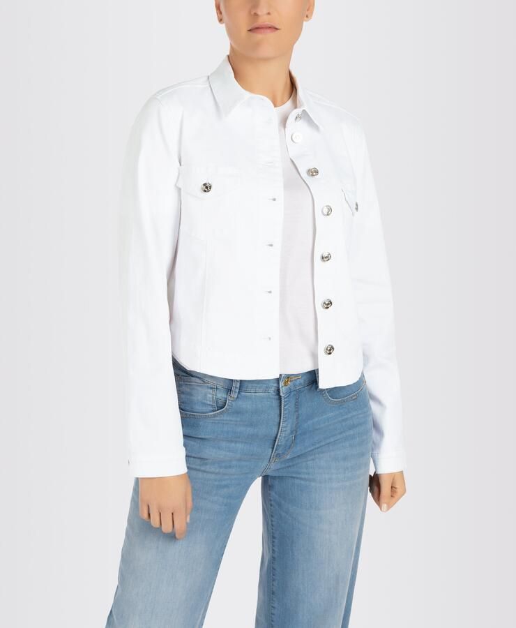 MAC Jeansjack RICH JACKET van lichte zomerse denimkwaliteit met hoog katoenpercentage - Foto 12
