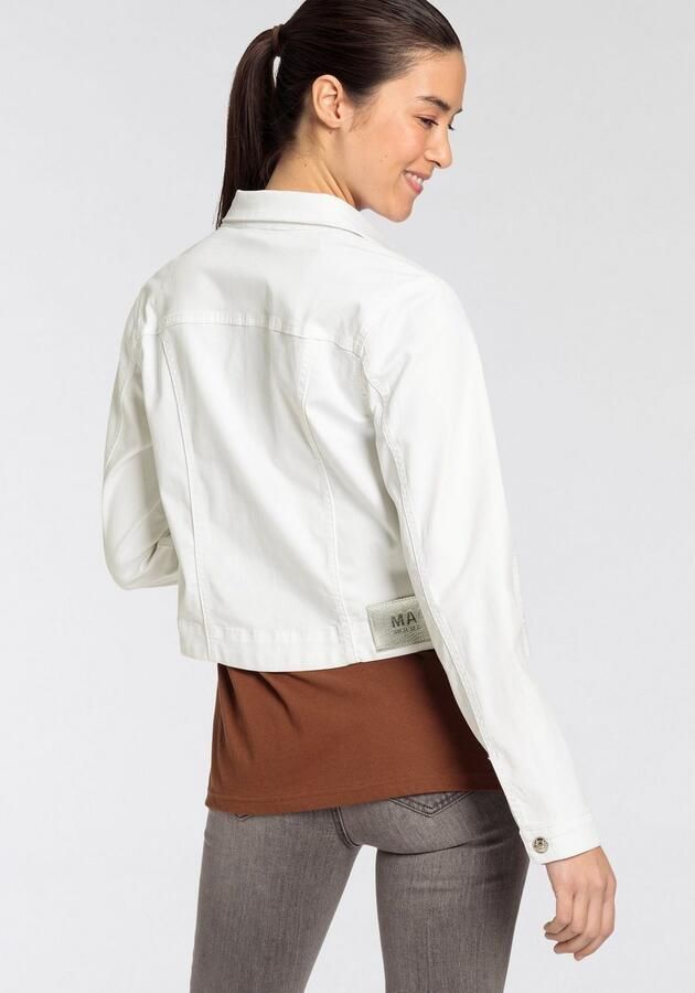 MAC Jeansjack RICH JACKET van lichte zomerse denimkwaliteit met hoog katoenpercentage - Foto 10