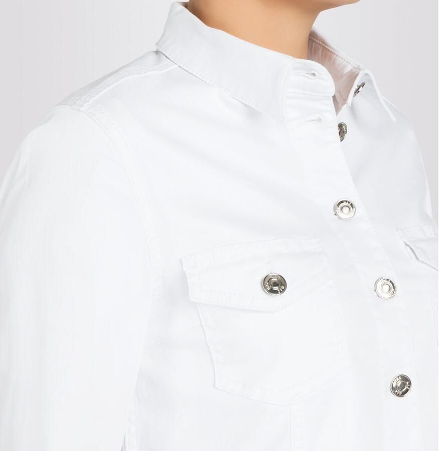 MAC Jeansjack RICH JACKET van lichte zomerse denimkwaliteit met hoog katoenpercentage - Foto 2