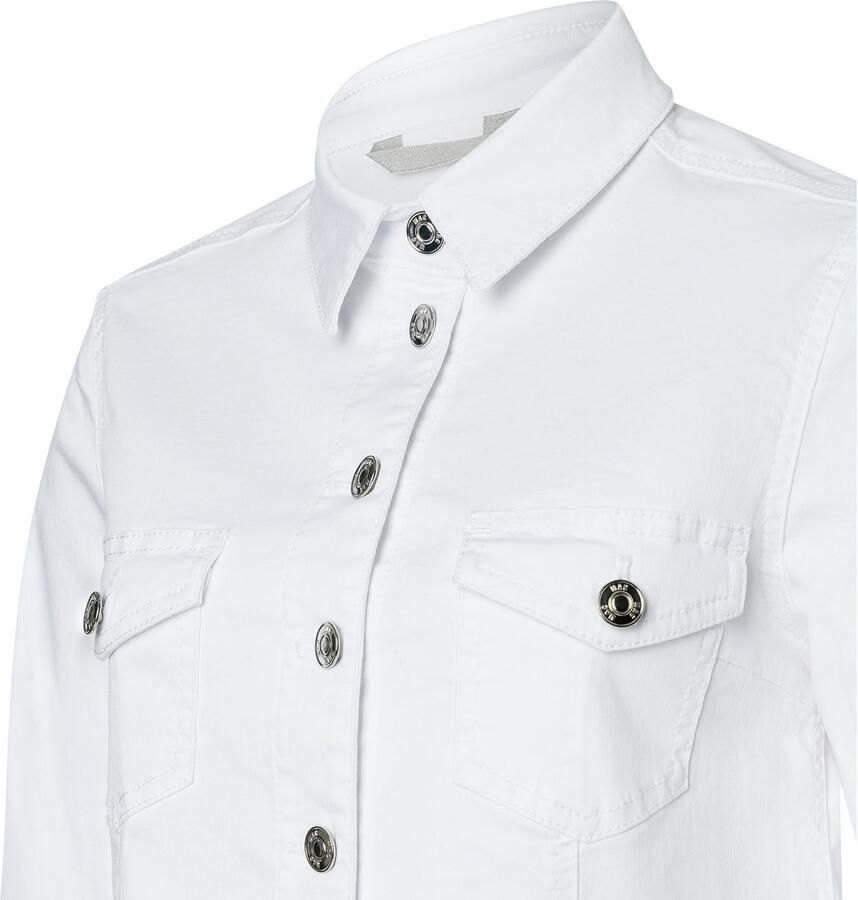 MAC Jeansjack RICH JACKET van lichte zomerse denimkwaliteit met hoog katoenpercentage - Foto 5