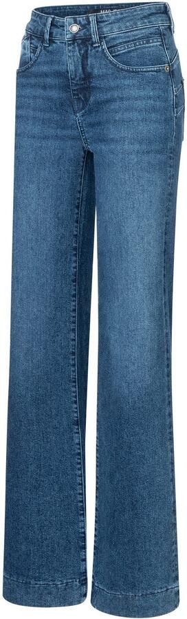 MAC Wide fit jeans met viscose model 'Palazzo' - Foto 10