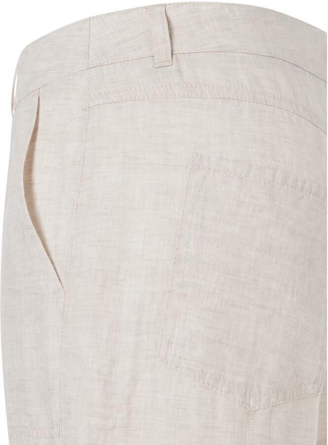 MAC Linnen broek NORA cropped Zomerbroek temperatuurregulerend en aangenaam op de huid - Foto 8