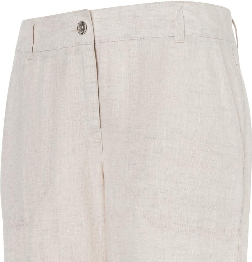 MAC Linnen broek NORA cropped Zomerbroek temperatuurregulerend en aangenaam op de huid - Foto 6