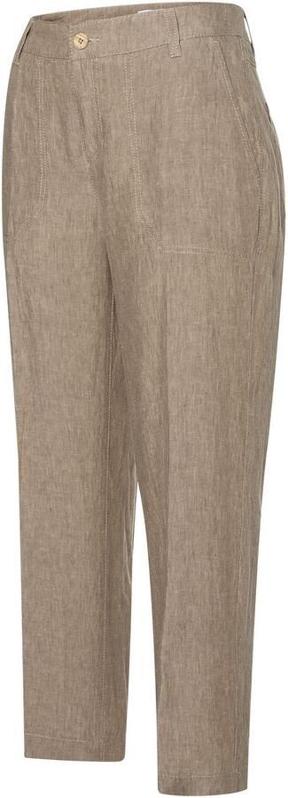 MAC Linnen broek NORA cropped Zomerbroek temperatuurregulerend en aangenaam op de huid - Foto 10