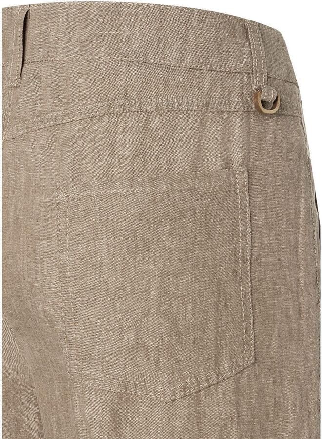 MAC Linnen broek NORA cropped Zomerbroek temperatuurregulerend en aangenaam op de huid - Foto 2