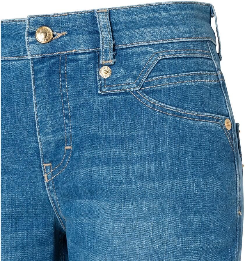 MAC Slim Fit Chic Cobalt Jeans Blue Dames - Foto 5