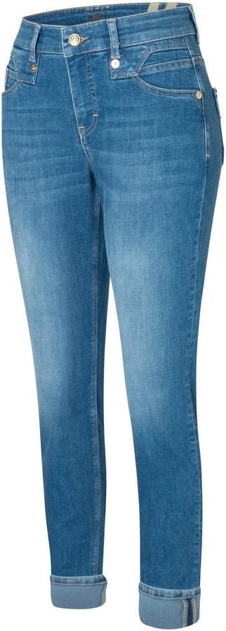 MAC Slim Fit Chic Cobalt Jeans Blue Dames - Foto 10