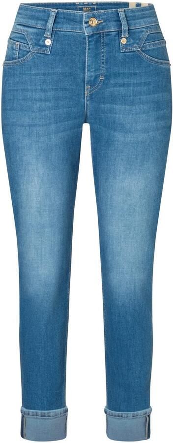 MAC Slim Fit Chic Cobalt Jeans Blue Dames - Foto 9