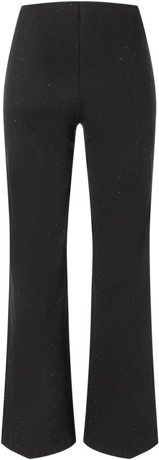 MAC Stoffen broek Flare Zomerbroek met glinsterende stenen - Foto 4
