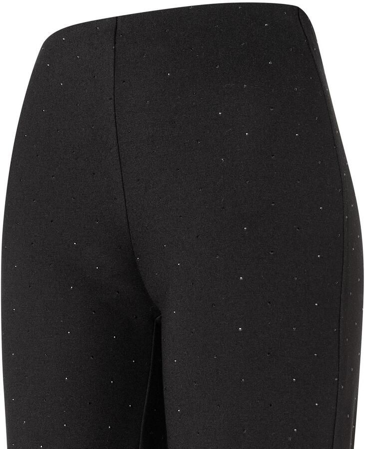 MAC Stoffen broek Flare Zomerbroek met glinsterende stenen - Foto 2
