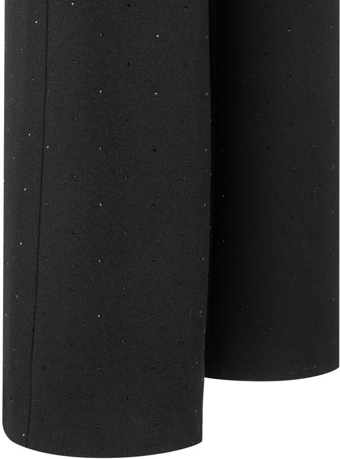 MAC Stoffen broek Flare Zomerbroek met glinsterende stenen - Foto 3