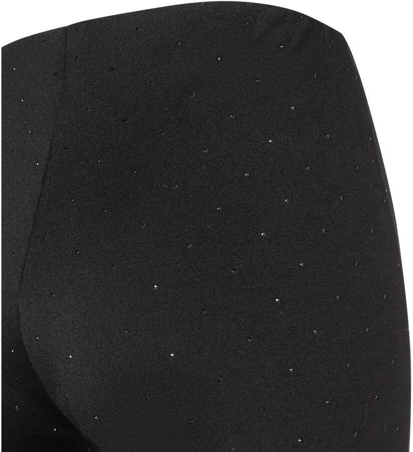 MAC Stoffen broek Flare Zomerbroek met glinsterende stenen