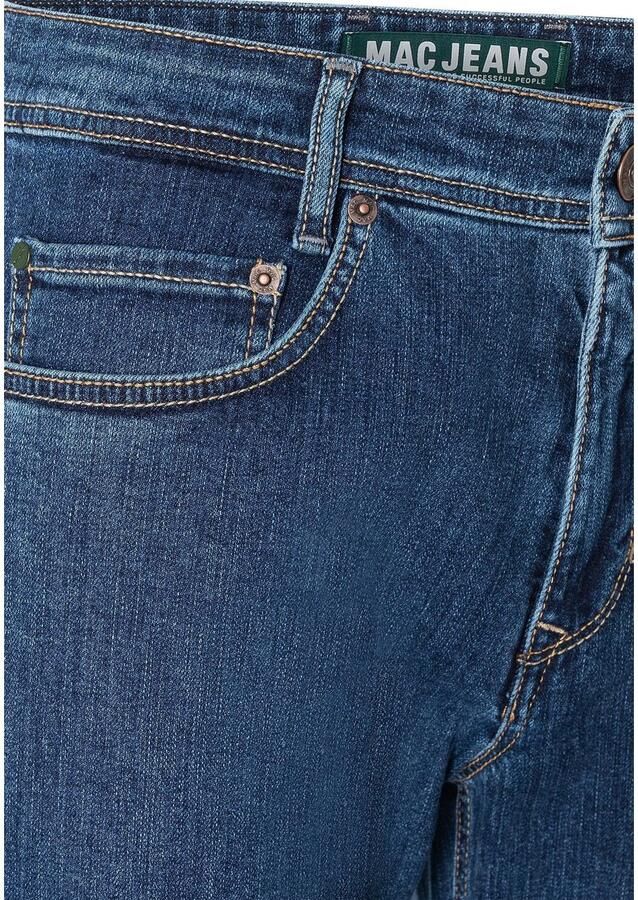 MAC Straight jeans Arne in verzorgde uitstraling met stretch - Foto 5