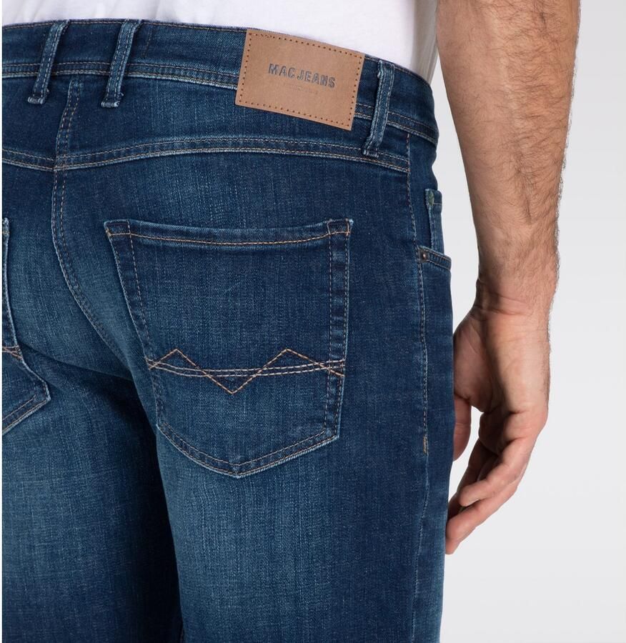 MAC Straight jeans Arne in verzorgde uitstraling met stretch - Foto 2