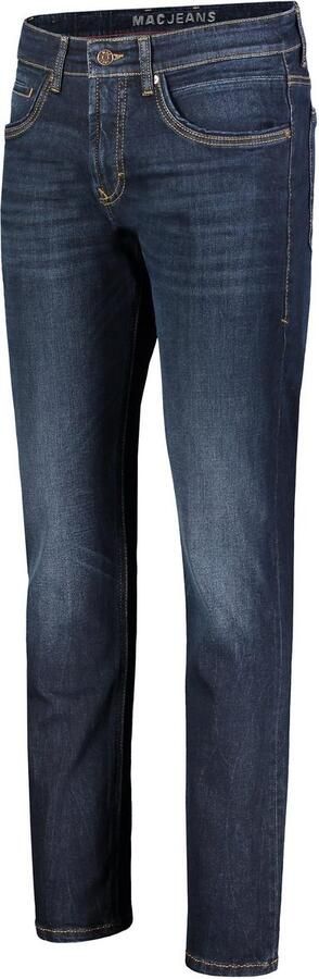 MAC Slim-Fit Jeans in Vervaagd Marine Patroon Blue Heren - Foto 13