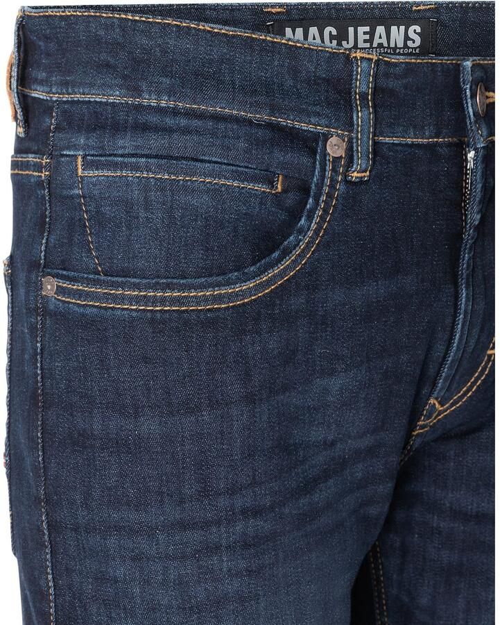 MAC Slim-Fit Jeans in Vervaagd Marine Patroon Blue Heren - Foto 3