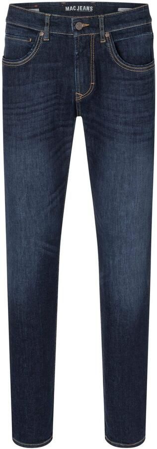 MAC Slim-Fit Jeans in Vervaagd Marine Patroon Blue Heren - Foto 10