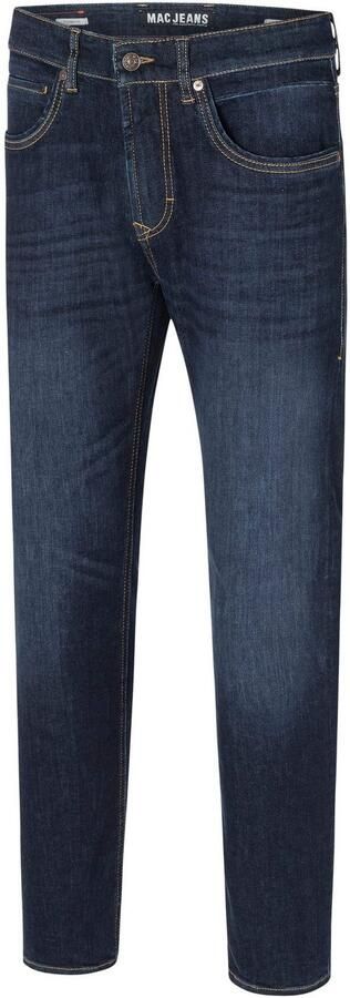 MAC Slim-Fit Jeans in Vervaagd Marine Patroon Blue Heren - Foto 11