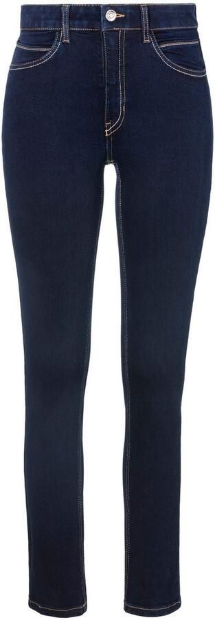 MAC Straight jeans MELANIE dragon-fly Decoratieve nietendetails op de achterzak - Foto 4