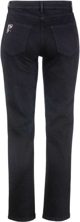 MAC Straight jeans MELANIE dragon-fly Decoratieve nietendetails op de achterzak - Foto 3