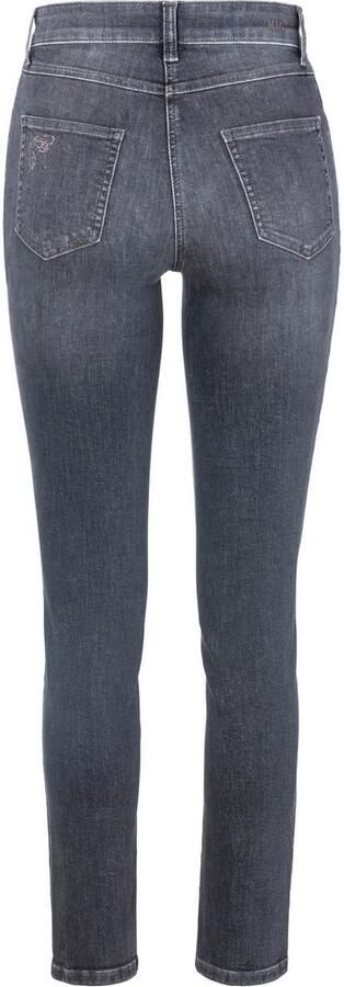 MAC Straight jeans MELANIE dragon-fly Decoratieve nietendetails op de achterzak - Foto 4