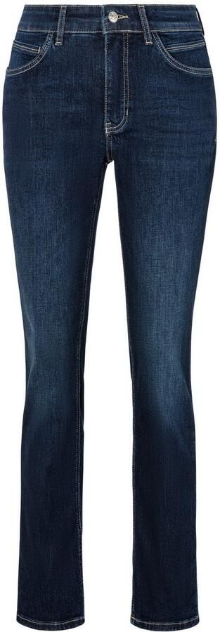 MAC Straight jeans MELANIE dragon-fly Decoratieve nietendetails op de achterzak - Foto 3