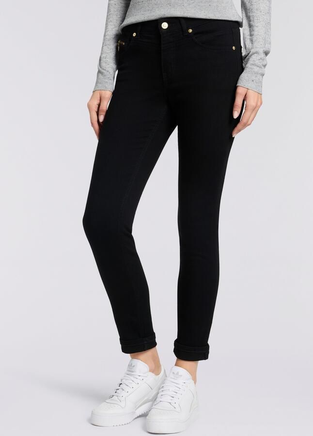 MAC Straight jeans Melanie Sportief naaddetail bij de zakopening - Foto 4