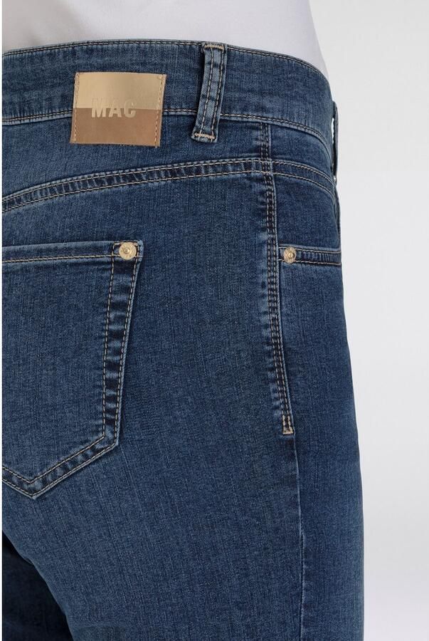 MAC regular waist straight leg jeans medium blue denim - Foto 6