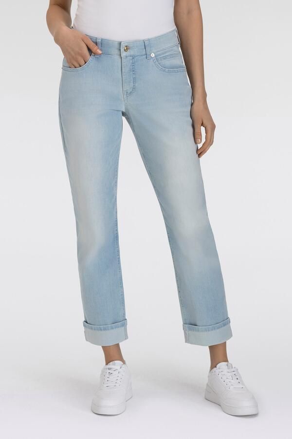 MAC Authentieke lichtblauwe straight-leg jeans Blue Dames - Foto 11