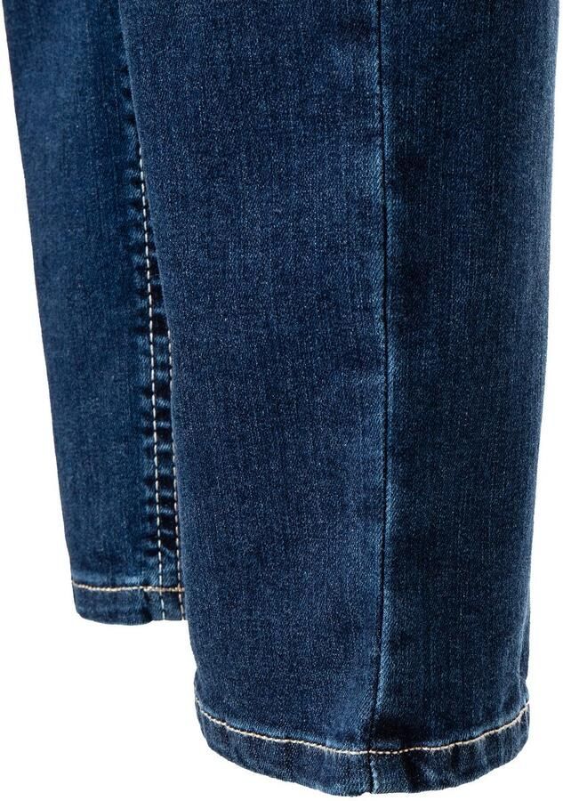 MAC Straight fit jeans met labelpatch model 'Angela' - Foto 11