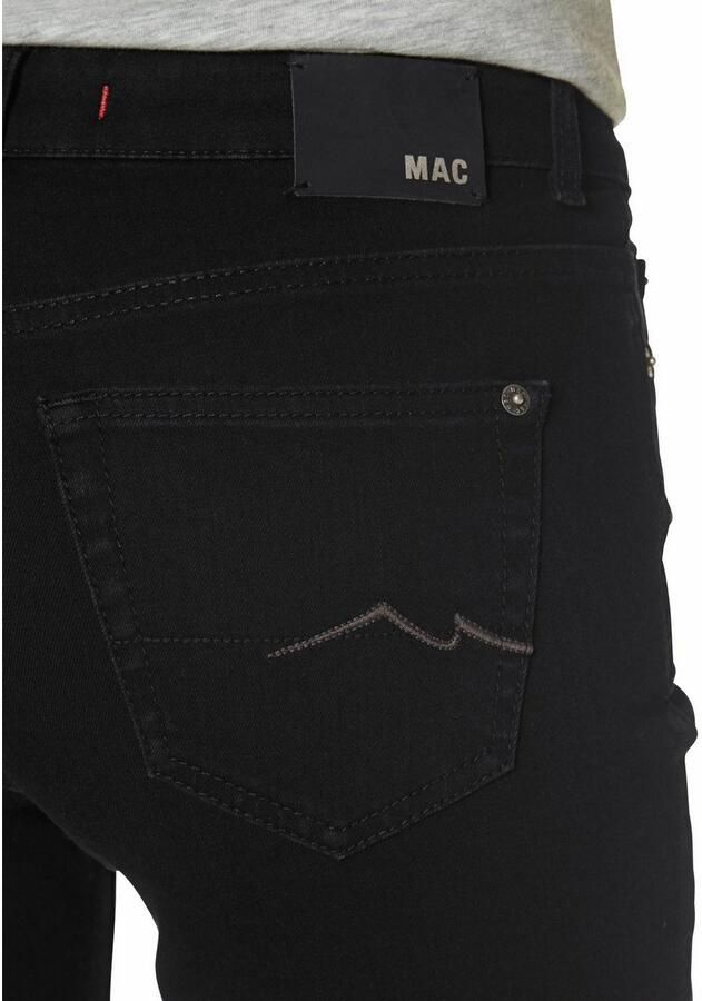 MAC Straight fit jeans met labelpatch model 'Angela' - Foto 8