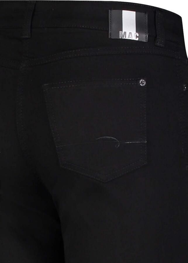 MAC Straight fit jeans met labelpatch model 'Angela' - Foto 6